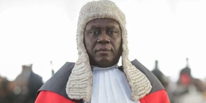Chief Justice Anin Yeboah.