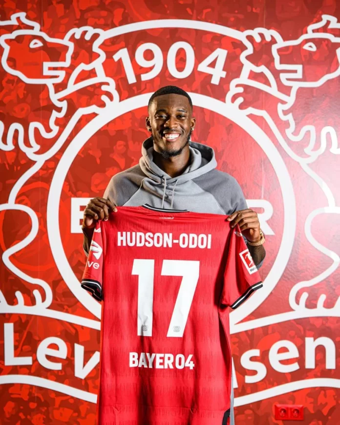 Ghanaian winger Hudson-Odoi reveals reason for joining Bayer Leverkusen