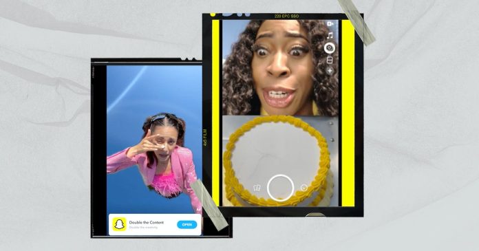 Snapchat adds a dual camera