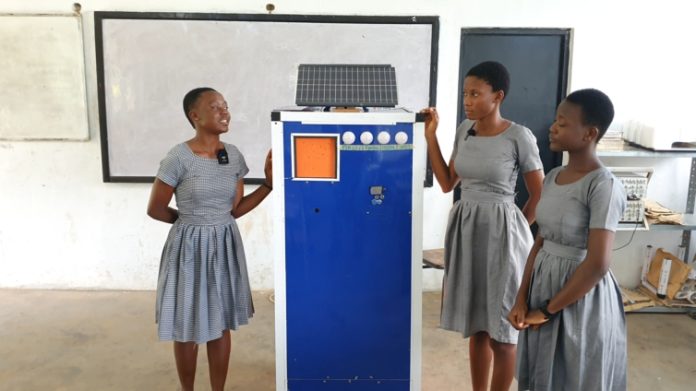 Students at Obuasi Sec-Tech invent an automatic waste separator