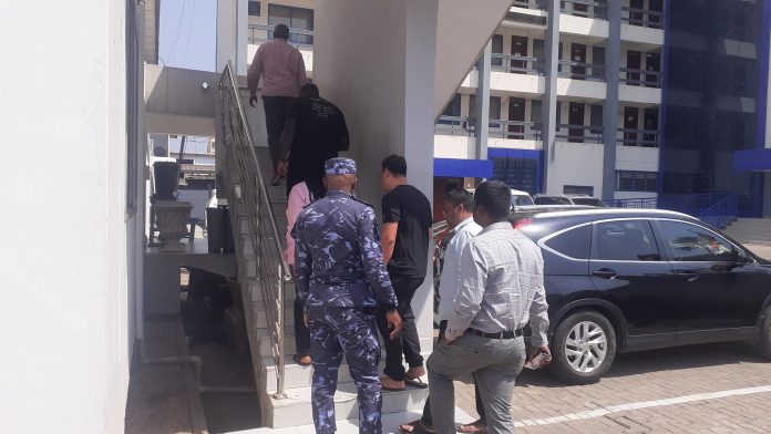 GRA) taskforce has arrested five managers of shopping malls at Spintex Road in Accra for allegedly evading tax on the electronic Value Added Tax
