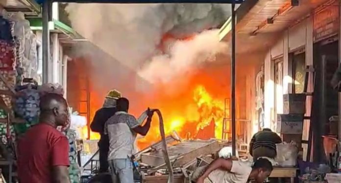 Kejetia Market Inferno: Traders Salvage Amidst Wails